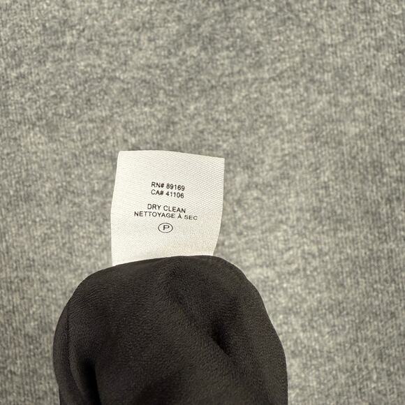 Derek Lam 10 Crosby Sz 2 Juno Trapeze Mini Dress Black Celestial Print Chiffon - Picture 11 of 13